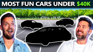 10 Most Fun NEW Cars Under 40000 [upl. by Miquela]