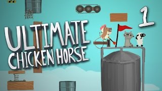 So Cute So Deadly Ultimate Chicken Horse 1 [upl. by Gnourt]