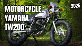 2025 New Motorcycle Yamaha TW200 Review [upl. by Kyred]