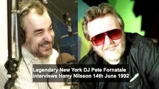 HARRY NILSSON Interviewed by DJ Pete Fornatale in 1992 Full Version [upl. by Turpin]