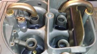 Boat Carb dyno test 850 Holley [upl. by Llecrup57]