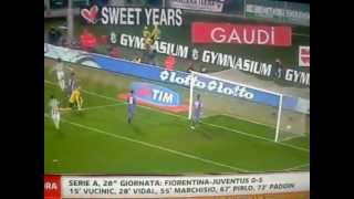 Fiorentina  Juventus 05 Serie A 20112012 28° Giornata [upl. by Moht]