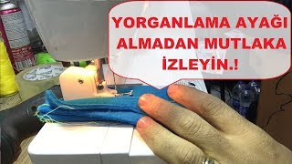 Yorganlama Ayağı Nasıl Alınır Montajı Özellikleri Yürütme Ayağı [upl. by Hengel]