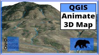 QGIS 3D Map Animation Version 3x [upl. by So]