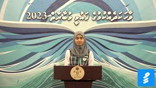 Alaa Abdul Sattar Ahmadhiyya  Vaahaka Dhekkumuge Qaumee Mubaaraaiy 2023 [upl. by Leonardi]