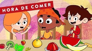 HORA DE COMER  AVENTURA MUSICAL Português [upl. by Kantos]