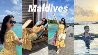 Room Tour Over Water Sunset Villa  Maldives  Luxury resort  Atmosphere Kanifushi Resort [upl. by Leunas]