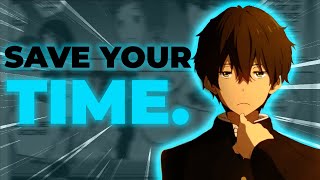 Be a GENIUS like Houtarou Oreki Hyouka Guide [upl. by Carmita]