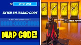 ALL MYTHIC UNRELEASED Items in Fortnite Creative MAP CODE VAULTED Items [upl. by Kavita]