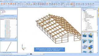 Open BIM Holz und Stahlbau [upl. by Acillegna]