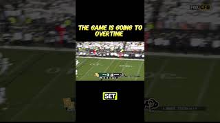 COLORADO VS BAYLOR GOING TO OVERTIME Trending Viral fyp Football colorado baylor [upl. by Ataner369]