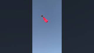 Full Speed Landing on my RACE Glider paragliding speedflying aviation [upl. by Francoise]