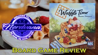 Waffle Time Board Game Review [upl. by Hirschfeld]