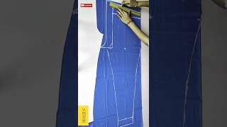 Bottom Design Very Easy Pant Trouser With Cutting and stitching  Pant Trouser Cutting part3 short [upl. by Niveg360]