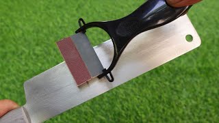 Simple way to sharpen a razor sharp knife   Razor Sharp [upl. by Luhar]