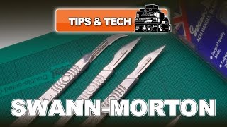 SWANNMORTON HOBBY KNIVES amp SCALPELS FOR SCALE MODELS [upl. by Eeliah]