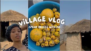 VILLAGE VLOG NAMIBIA spend a some days with me at home  Namibian YouTuber [upl. by Assir]