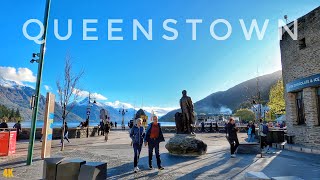 Queenstown Evening Walk October 2023  QT City Centre  South Island New Zealand Walking Tour 4K [upl. by Lachus]