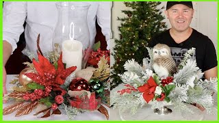 Five Budget Friendly Christmas Centerpiece DIY Ideas  Christmas Decorations 2023  Ramon At Home [upl. by Firehs]