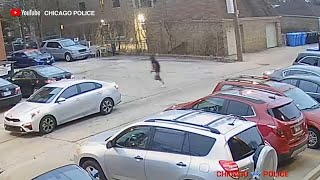 Fatal Lincoln Square shooting caught on video released by Chicago police  ABC7 Chicago [upl. by Yregerg]