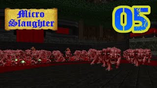 Doom 2 Microslaughter Community Project  Map05 Marble in the Blood 100 [upl. by Ludewig714]