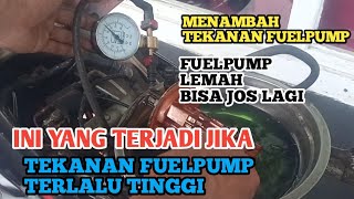 menambah tekanan fuelpump vixion old [upl. by Senhauser33]