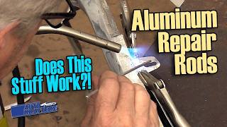 Fix a Grille With Low Temperature Aluminum Welding Rods [upl. by Kentigerma]