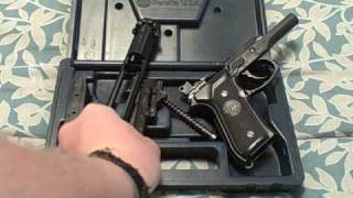 Beretta 92FS  Easy Field Strip and ReAssembly [upl. by Fortunio]