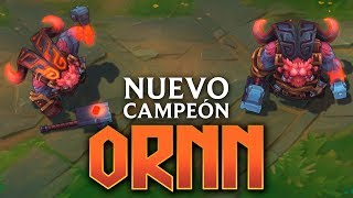 ORNN in Game  Nuevo Campeón  Noticias League of Legends [upl. by Pasquale]