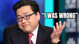 Tom lee says quotI Was Wrong About Stocksquot  CAPITULATION ACHIEVED [upl. by Gabie]