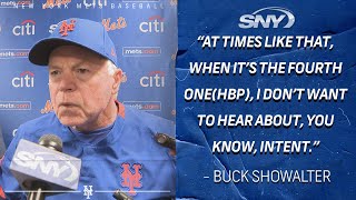 Buck Showalter on HBP that triggered benchesclearing incident Max Scherzer performance [upl. by Rik335]