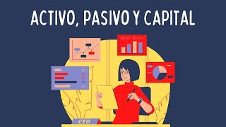 Activo pasivo y capital Contabilidad básica [upl. by Aicenet]