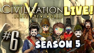 Civ 5 Live Part 6  Evil Genius [upl. by Anaujit738]