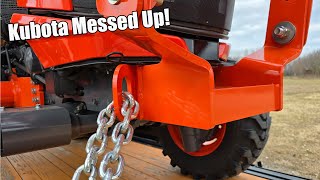 The One Part Kubota Forgot About JU Fabworks Tie Down Points Installation [upl. by Ynatil]