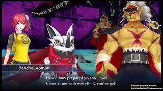 DIGIMON STORY CYBER SLEUTH NG Bancho Leomon [upl. by Gnauq]