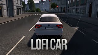 Lofi car  Stuttgart to Vienna to Bratislava  30 minutes  Euro Truck Simulator 2 [upl. by Blinnie]