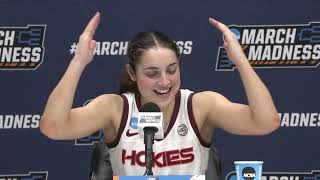 Virginia Tech First Round Postgame Press Conference  2024 NCAA Tournament [upl. by Enyahs]