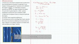 Diffraction de la houle [upl. by Gianna]