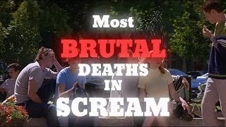 8 Most BRUTAL Deaths In Scream [upl. by Aneeras]