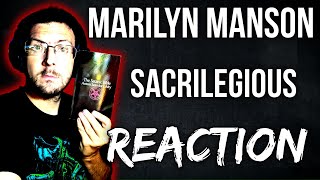 Marilyn Manson  Sacrilegious NEW MUSIC REACTION [upl. by Martreb]