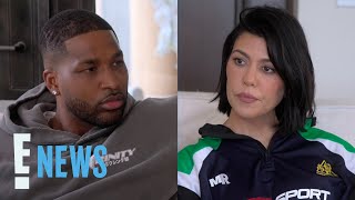 Kourtney Kardashian Confronts Tristan About Cheating  E News [upl. by Leahcimal]