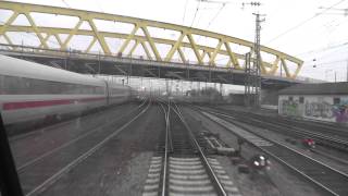 Führerstandsmitfahrt von Ludwigshafen Rhein Hbf nach MannheimFriedrichsfeld RB 44 [upl. by Ilahtan]