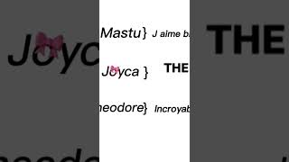 Joyca mon youtubeur préférée 🫶🏻 percer [upl. by Doubler343]