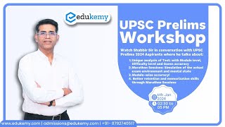 UPSC Prelims Workshop Going Deep Into Analysis  UPSC Prelims 2024  IAS Preparation  Shabbir Sir [upl. by Kala]