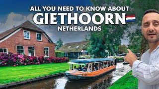 Giethoorn Netherlands BEST Giethoorn Travel Guide amp Village Walk Vlog [upl. by Zimmer]