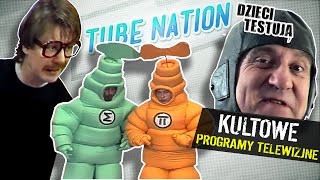 Dzieci testują KULTOWE programy telewizyjne  TUBE NATION [upl. by Wickner427]