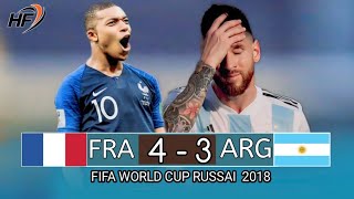 France 43 Argentina》World Cup Russai 2018 Crazy match Extended Highlights amp Goals HD [upl. by Bear]