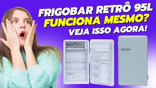 Frigobar Retrô Midea 95L Vale Mesmo a Pena Comprar [upl. by Ahseyd]