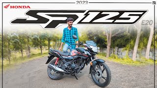 2023 Honda SP 125 Review in Telugu  Rides 4 U Telugu [upl. by Aneleve]