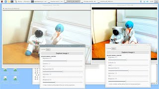 Control Raspberry Pi Cameras with GUI brightness Contrast ExposureValue Saturation amp Sharpness [upl. by Zollie]